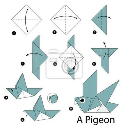 Sztuka origami: Jak stworzyć ptaka, który rusza skrzydłami