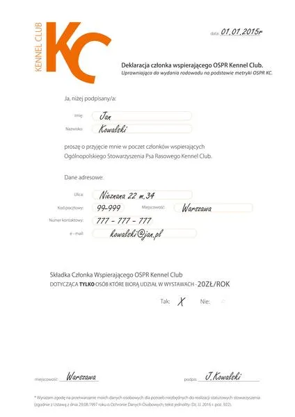 Uzyskanie rodowodu psa