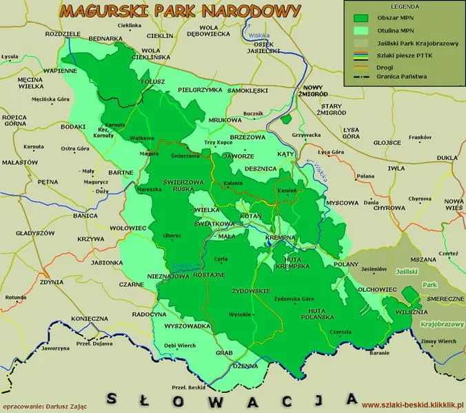 Zwierzęta w Magurskim Parku